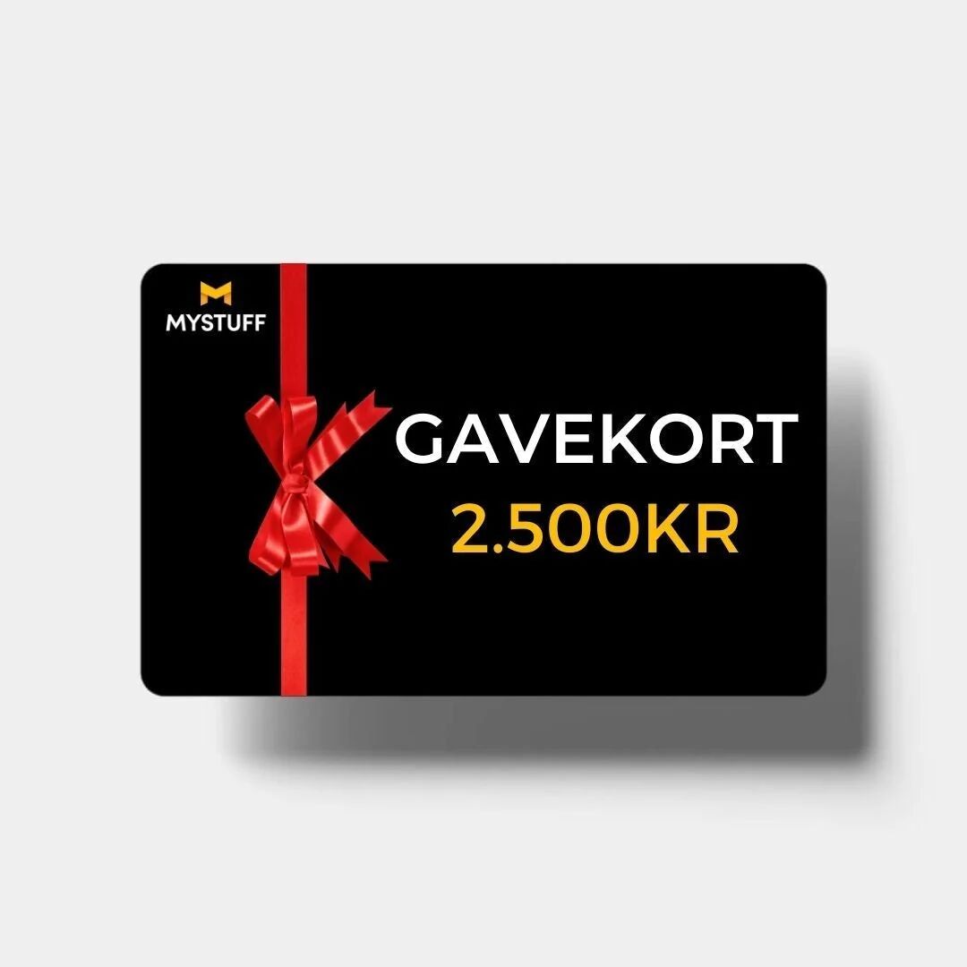 Mystuff Gavekort – Kr 2 500,00