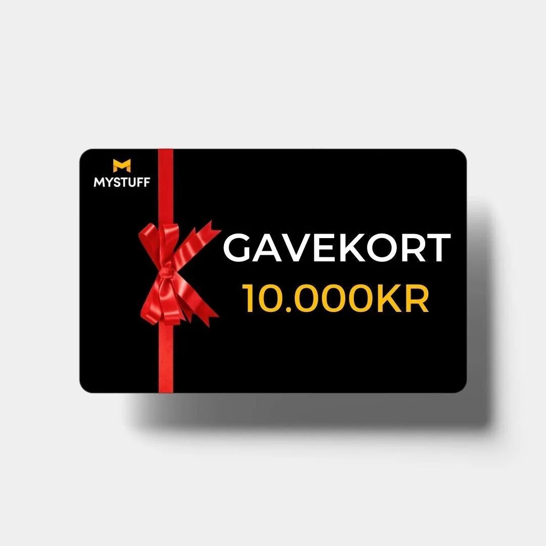 Mystuff Gavekort – Kr 10 000,00