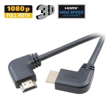 Vivanco Vivanco HDMI High Speed Ethernet kabel 2x90° 1,5 m 4008928421064