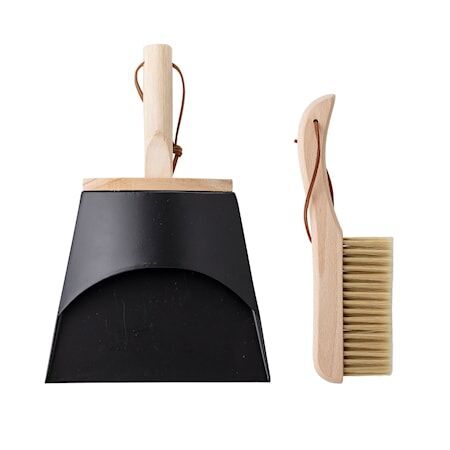 Bloomingville Cleaning Dustpan & Broom Nature Beech