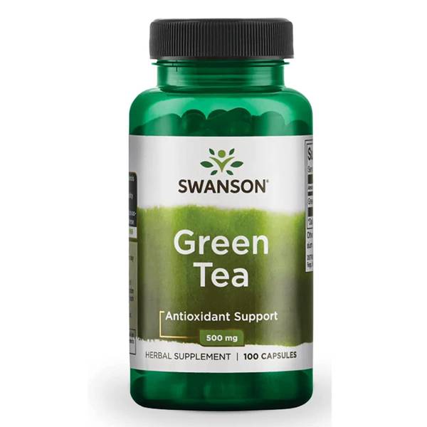 Swanson Green Tea - 500 Mg - 100 Kapsler