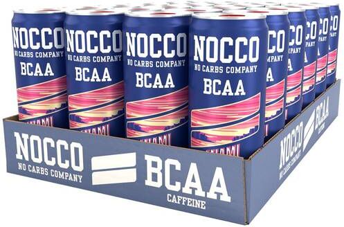 Nocco 24 X 330ml Nocco Miami - Inkludert Pant