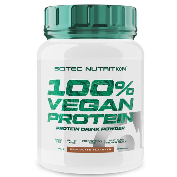 Scitec Nutrition 100% Vegan Protein 1000g - 5 Smaker