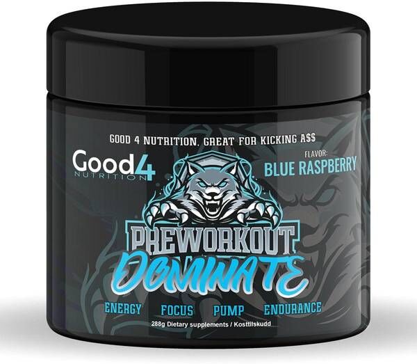 Good4Nutrition Dominate Pre-Workout - 288g - 3 Smaker