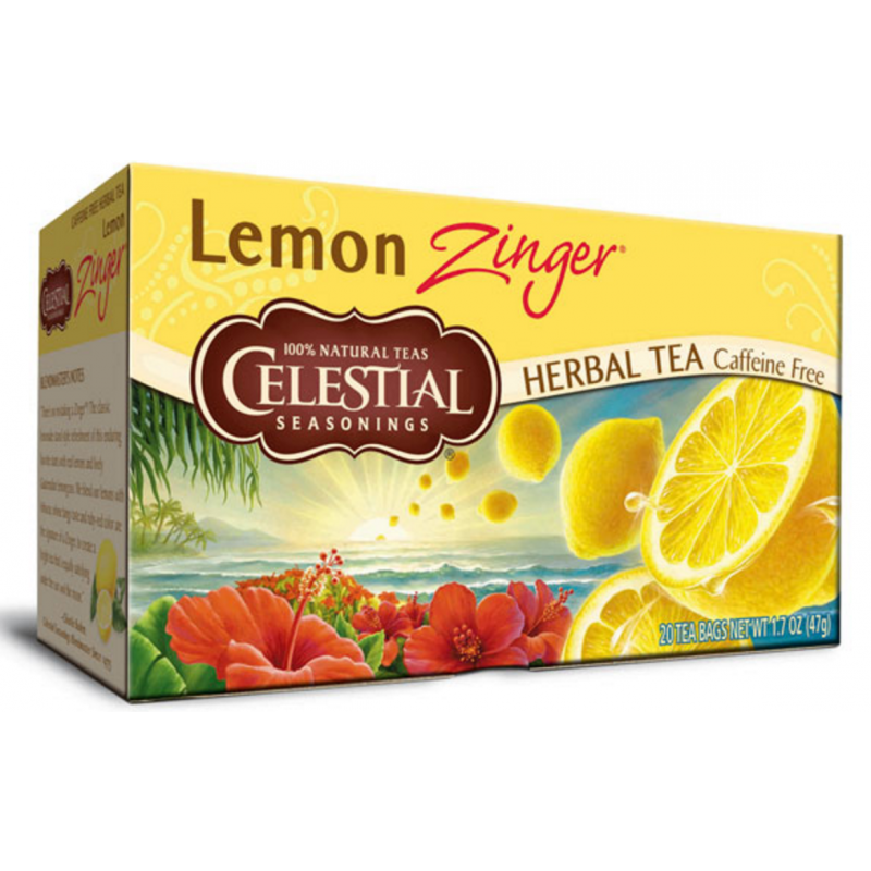 Celestial Lemon Zinger 20 sachets Te