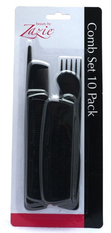 Zazie Comb Set 10 stk Kam