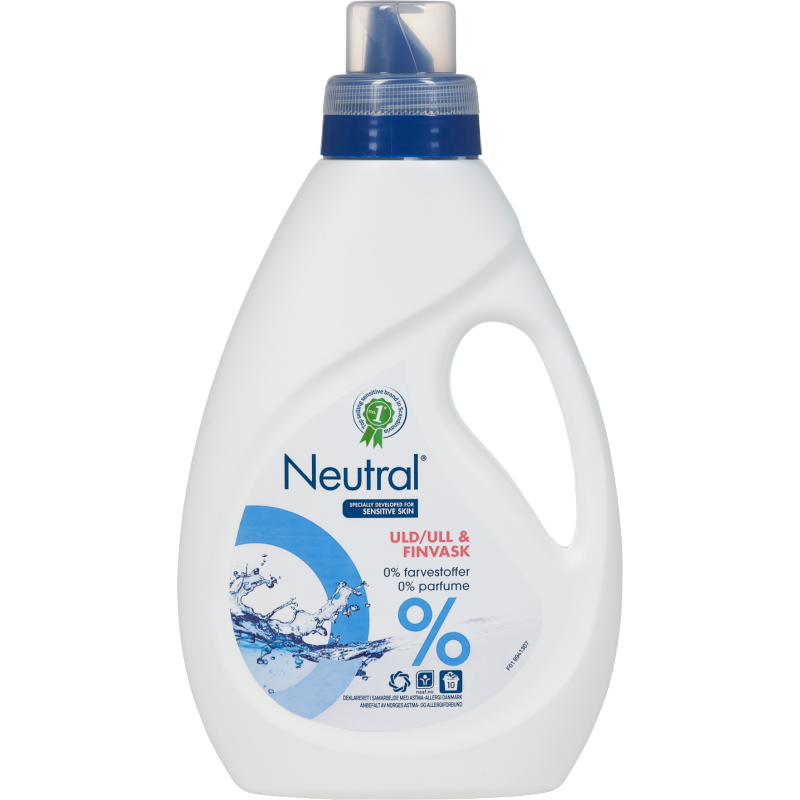 Neutral Flytende Ull & Finvask 750 ml Flytende vaskemiddel