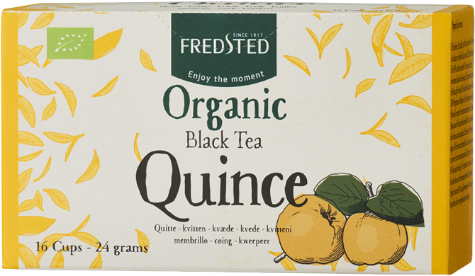 Fredsted Organic Black Tea Quince 16 sachets Te