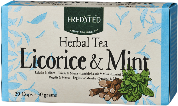 Fredsted Herbal Tea Licorice & Mint 20 sachets Te