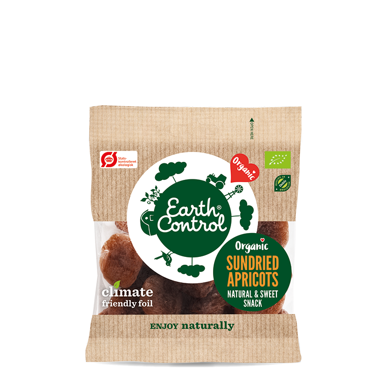 Earth Control Aprikoser Øko 125 g Tørket Frukt