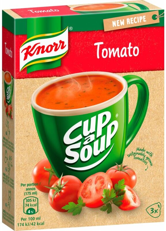 Knorr Tomatsuppe 3 x 18 g Suppe