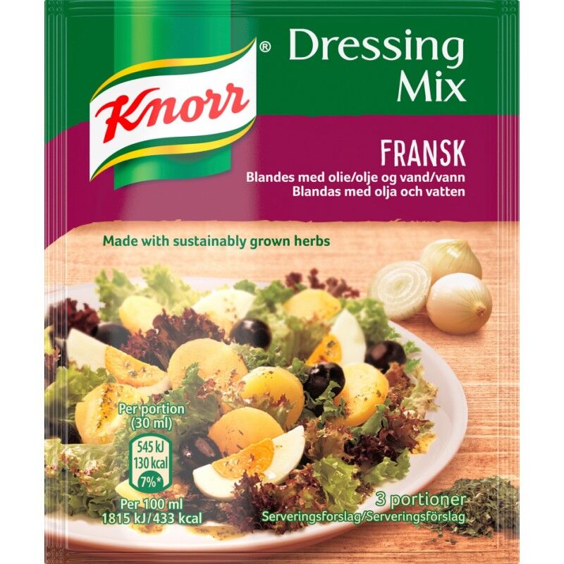Knorr Fransk Dressing Mix 24 g Dressing