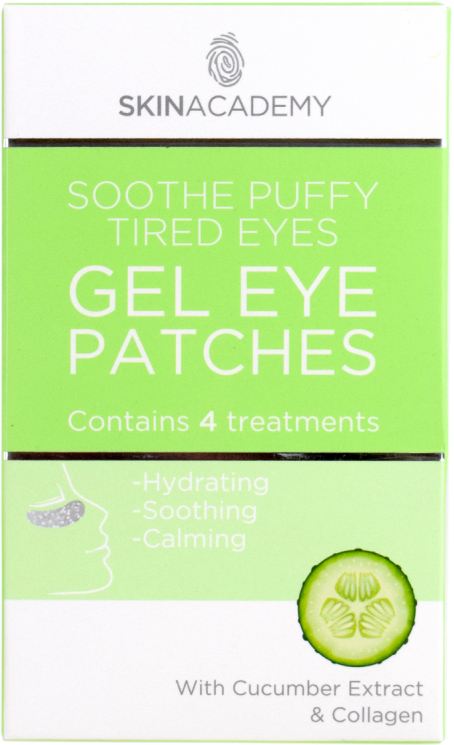 Skin Academy Soothe Puffy Eyes Gel Eye Patches 4 par Øyenmaske