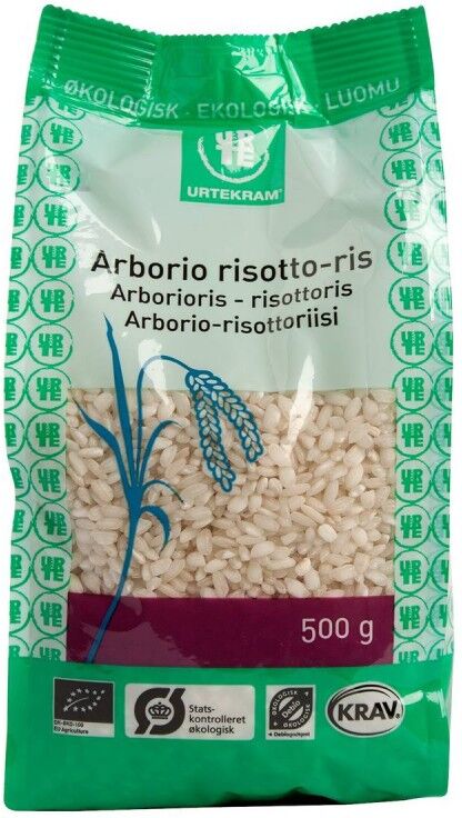 Urtekram Arborio Risotto Ris Øko 500 g Matlaging