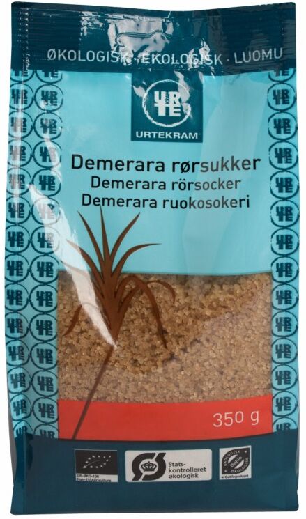 Urtekram Demerara Rørsukker Øko 350 g Baking