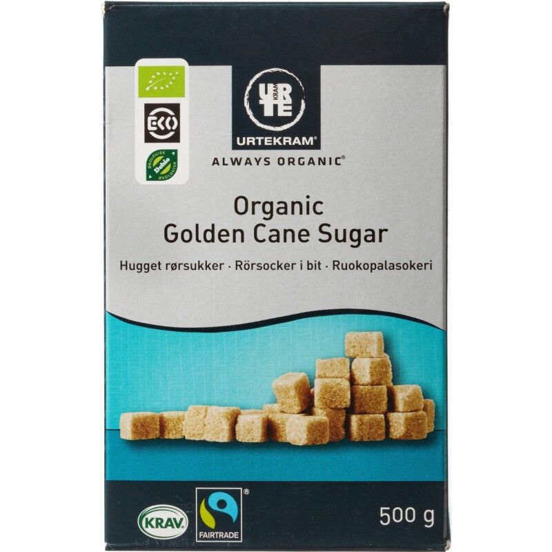 Urtekram Hakket Sukker Fairtrade Eco 500 g Baking