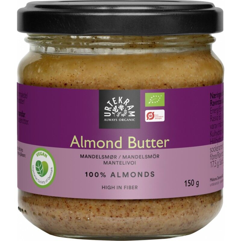 Urtekram Almond Butter Øko 150 g Smørepålegg