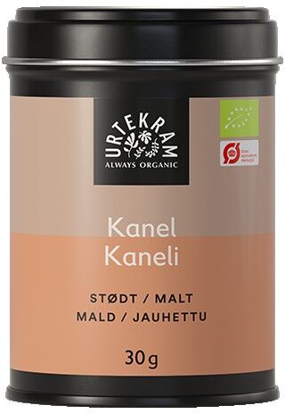 Urtekram Stødt Kanel Øko 30 g Krydder