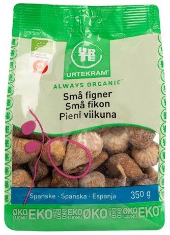 Urtekram Små Spanske Figner Øko 250 g Tørket Frukt