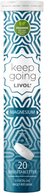 Livol Keep Going Brusetabletter Magnesium 20 stk Mineraler