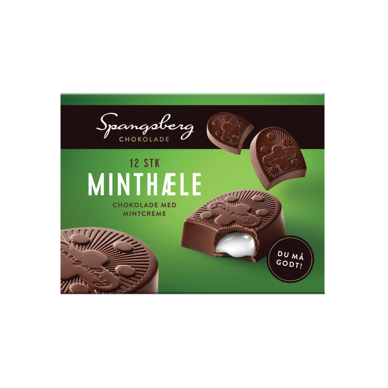 Spangsberg Minthæle 120 g Sjokolade