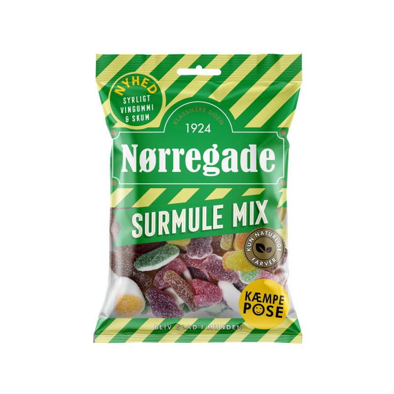 Nørregade Surmule Mix 350 g Drops