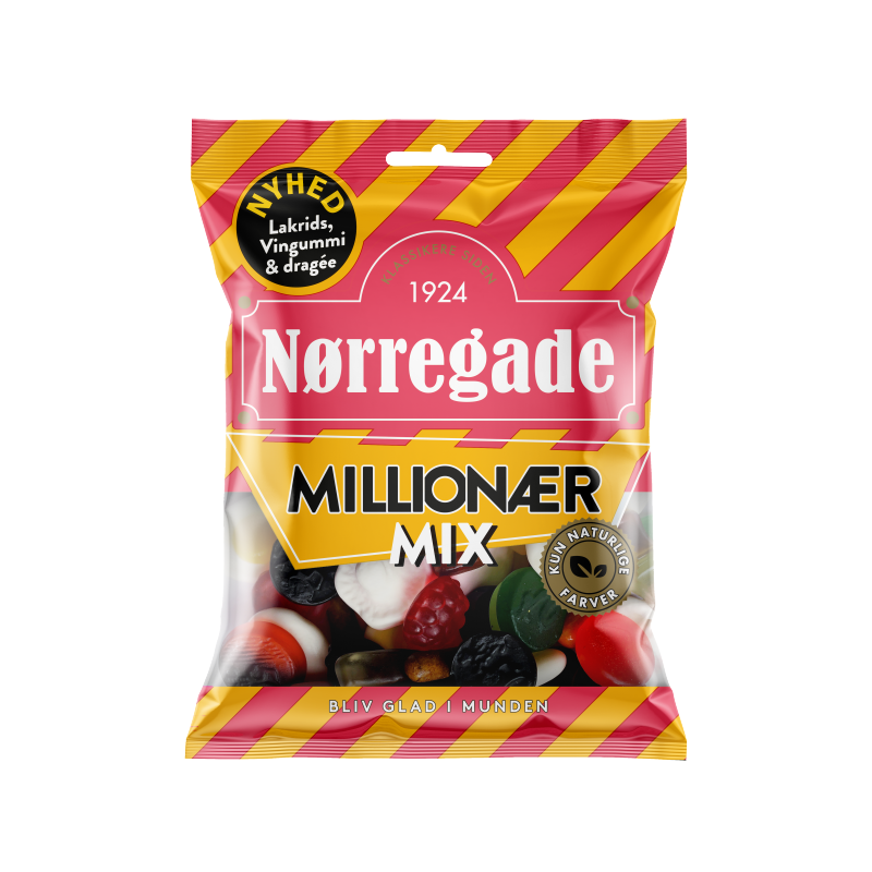 Nørregade Millionær Mix 115 g Drops