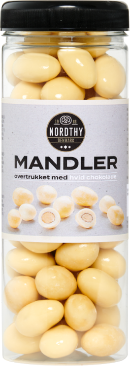 Nordthy Mandler Med Hvit Sjokolade 325 g Drops