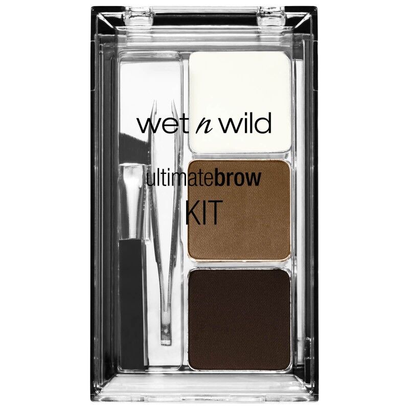 Wet 'n Wild Ultimate Brow Kit Soft Brown 2,5 g Øyenbrynssett