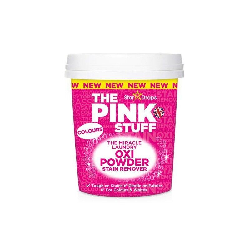 Stardrops The Pink Stuff Stain Remover Powder Colours 1000 g Flekkfjerner