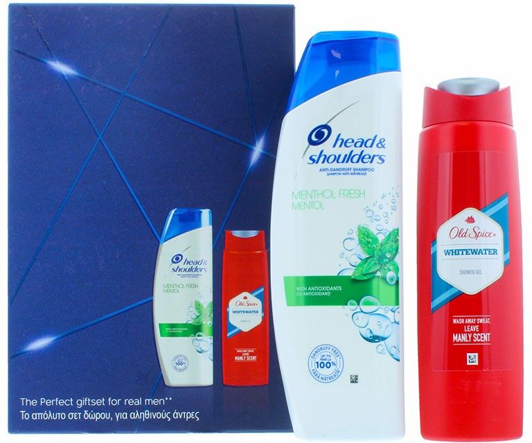 Head & Shoulders & Old Spice Gift Set 2 stk Gaveeske