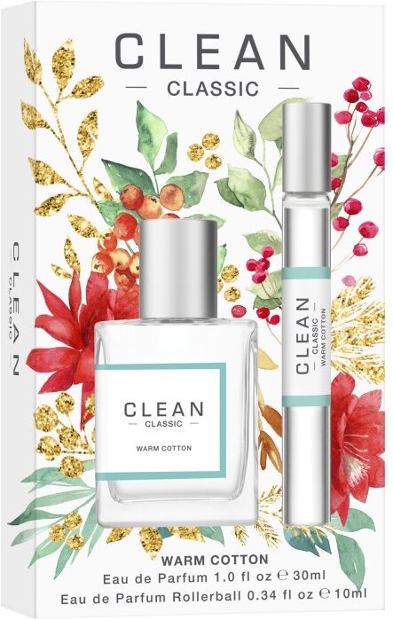 Clean Warm Cotton Duo EDP Holiday Set 30 ml + 10 ml Gaveeske