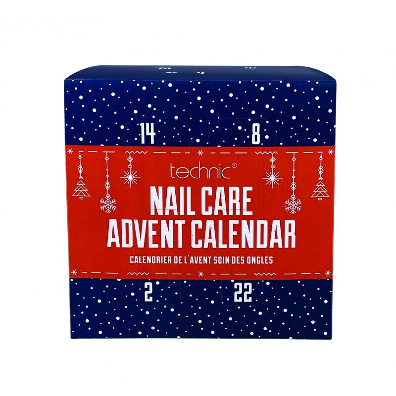 Technic Christmas Novelty Nail Care Julekalender 26 stk Gaveeske