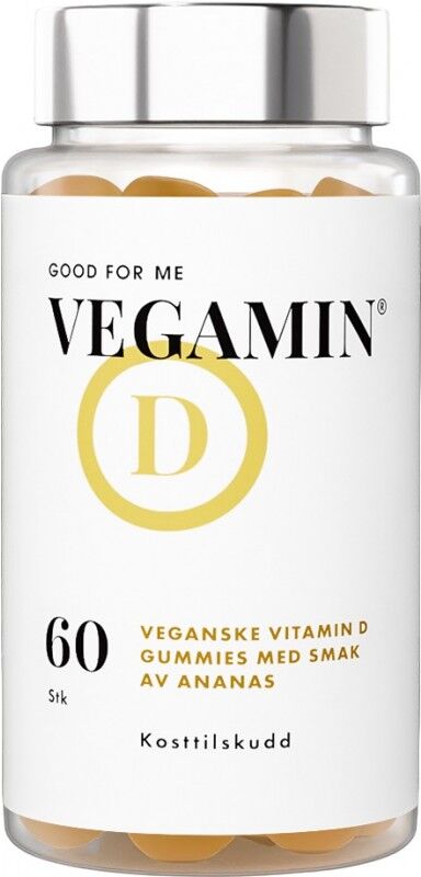 Good For Me Vegamin D 60 stk Vitaminpiller