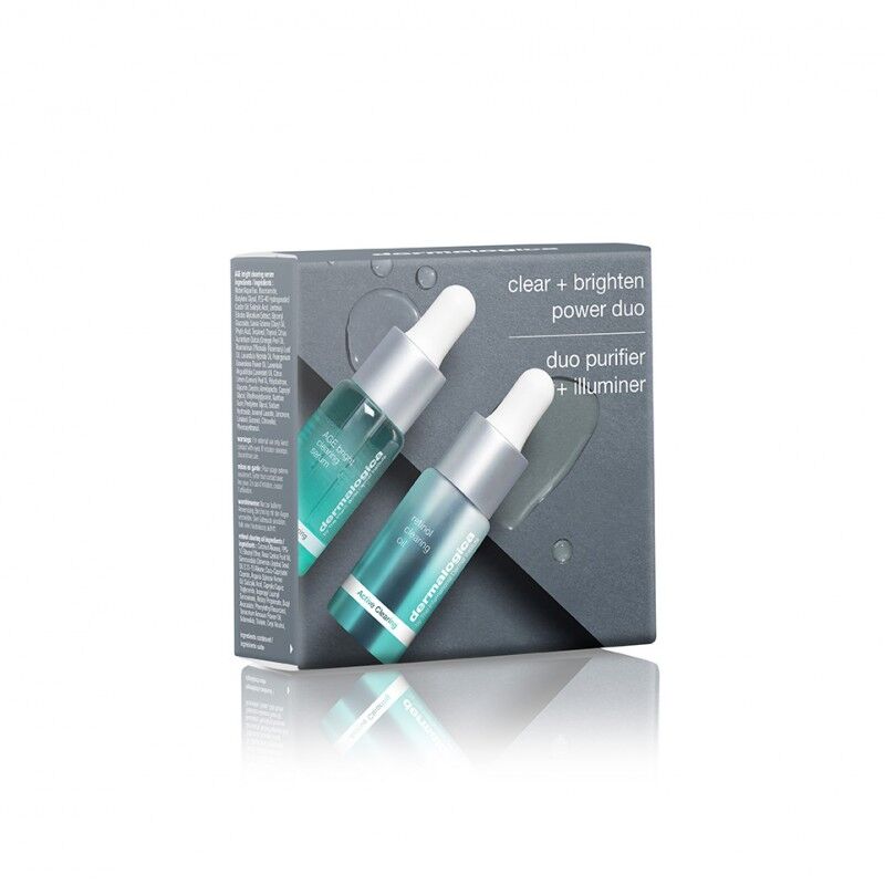 Dermalogica Clear & Brighten Power Duo 9 ml + 9 ml Gaveeske