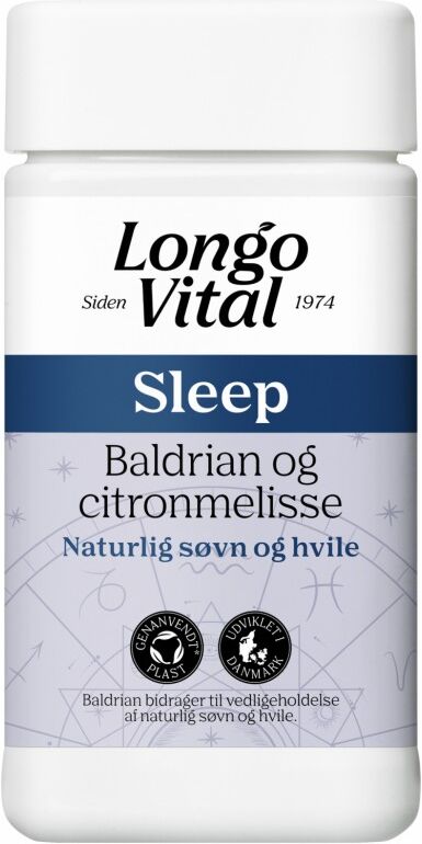 Longo Søvn Baldrian & Citronmelisse 120 stk Kosttilskud