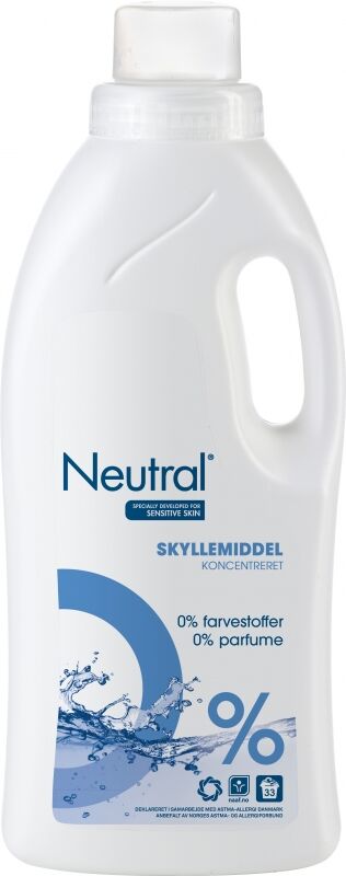 Neutral Konsentrert Skyllemiddel 1000 ml Tøymykner