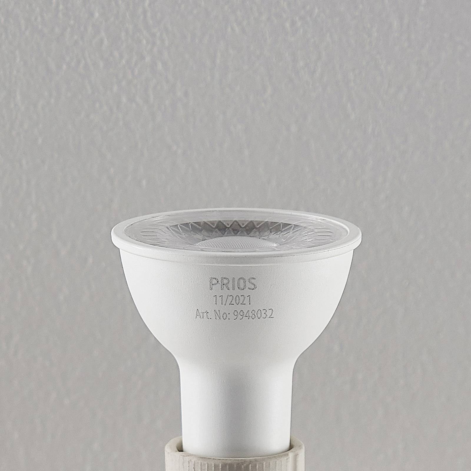 PRIOS LED-reflektor GU10 5W 3 000 K 60°