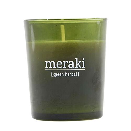 Meraki Scented Candle - Green herbal - 60 g