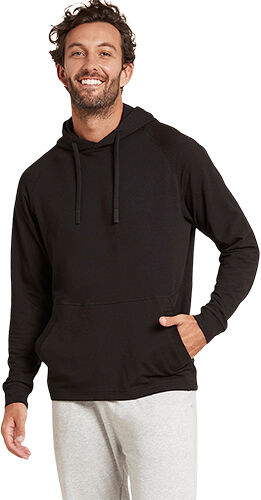 Boody Herre Pullover Hoodie Sort - 1 stk