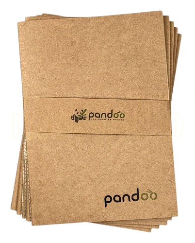 Pandoo Notesbøger A5 I Bambus, 5 Stk. - 1 Pakker