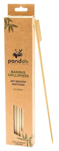Pandoo Grillspyd Af Bambus 30 Stk - 1 Pakker