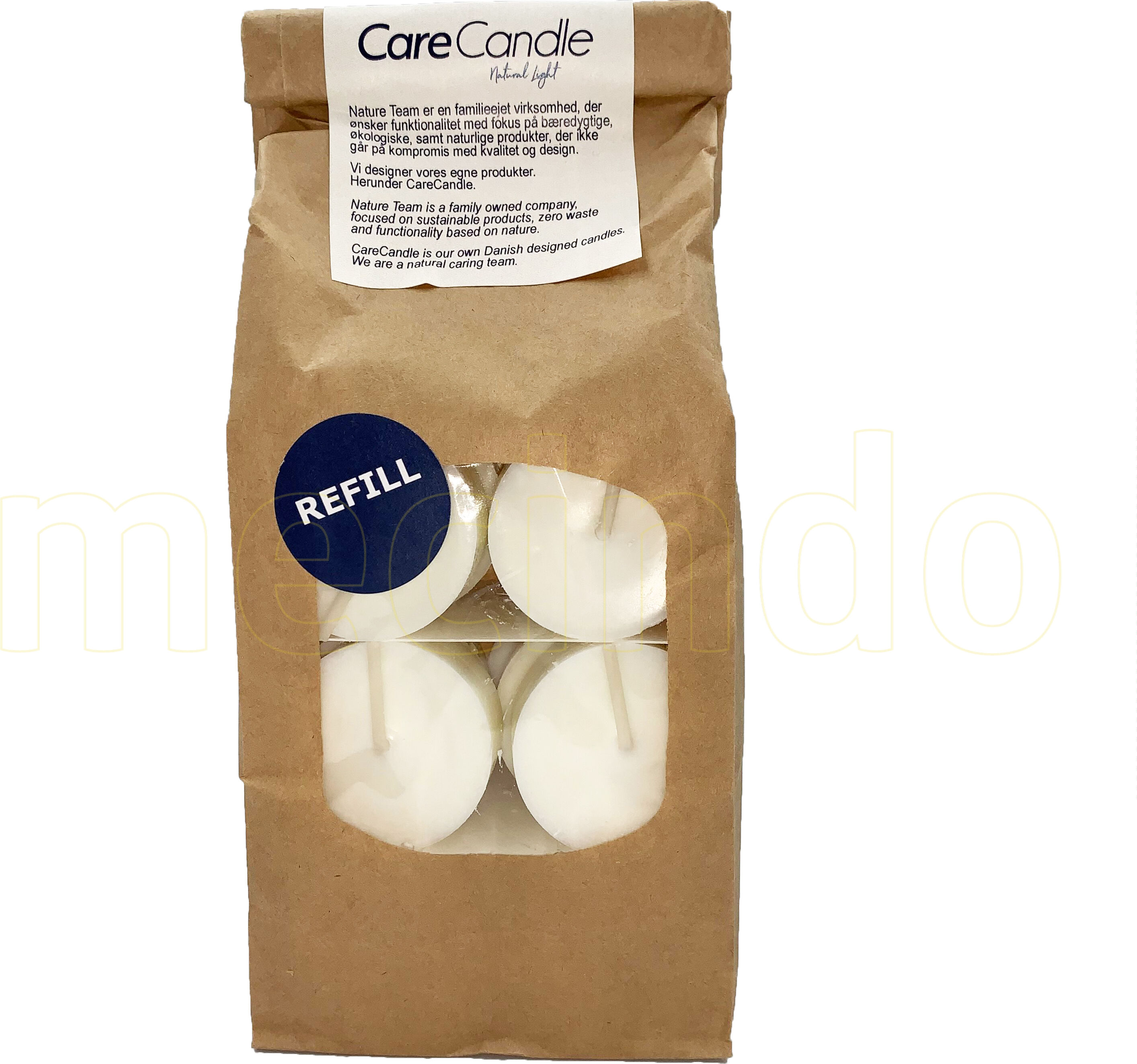 Diverse Care Candle Rapslys Refill T. Fyrfadslys - 1 Pakker