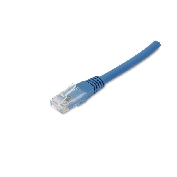 Eurolan 21D-U6-20BU Patchkabel 2 x RJ45 UTP, blå 20 m