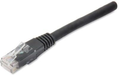 Eurolan 21D-S6-7EBL Patchkabel 2 x RJ45 SSTP, svart 7,5 m