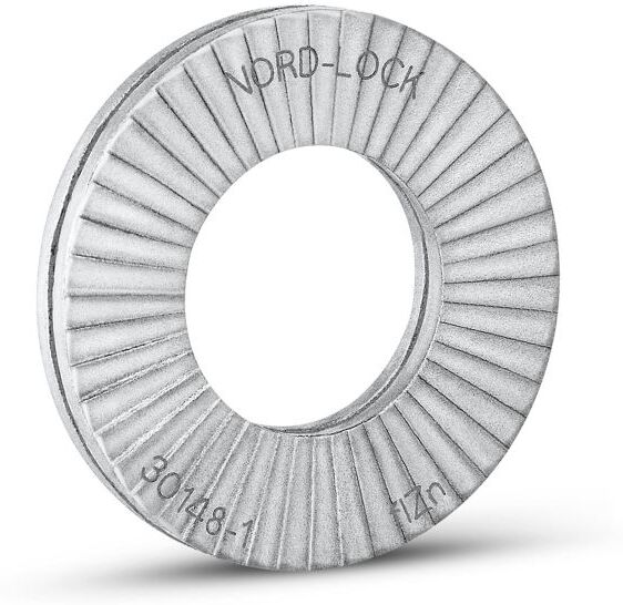 Nord-Lock NL24 SB Låseskive DI 25,3 MM, ZINKFLAKE, DIN 25201 25,3 x 39 x 3,4 mm, 2-pakning