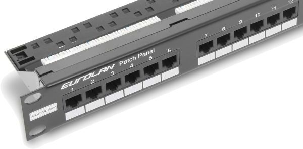 Eurolan 27B-U6-24BL Panel Cat6, UTP