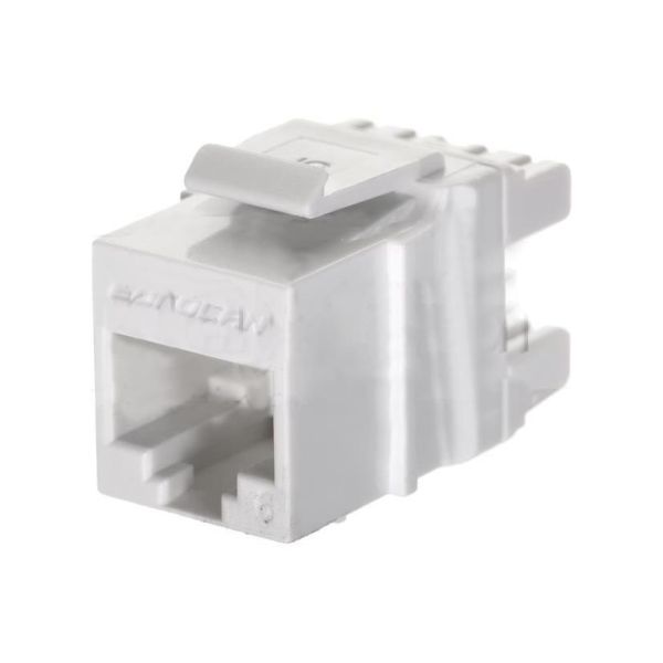 Eurolan 16B-U6-03WT Keystoneuttak Type kontakt: RJ45 8(4) Hvit