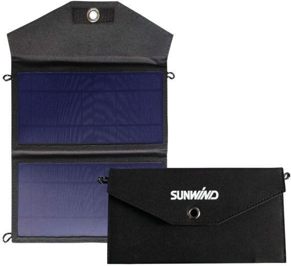 Sunwind 104245 Solpanel 2 USB-porter på 5 V (2 A)