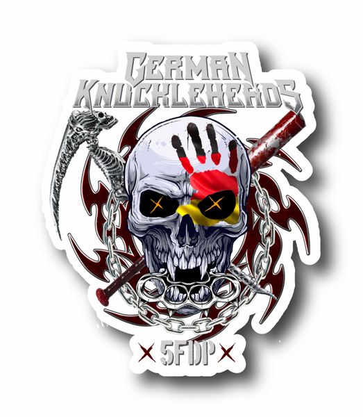 German Knuckleheads Stickers